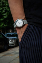 HERITAGE “SPORTLINE” REF. 0196SA - SILVERED WHITE