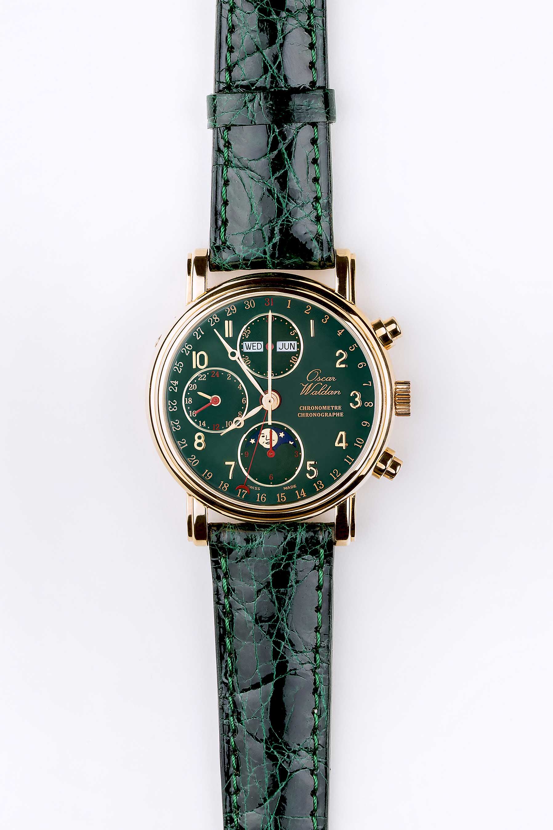 CHRONOGRAPH CHRONOMETER REF. 0195D - JAGUAR GREEN