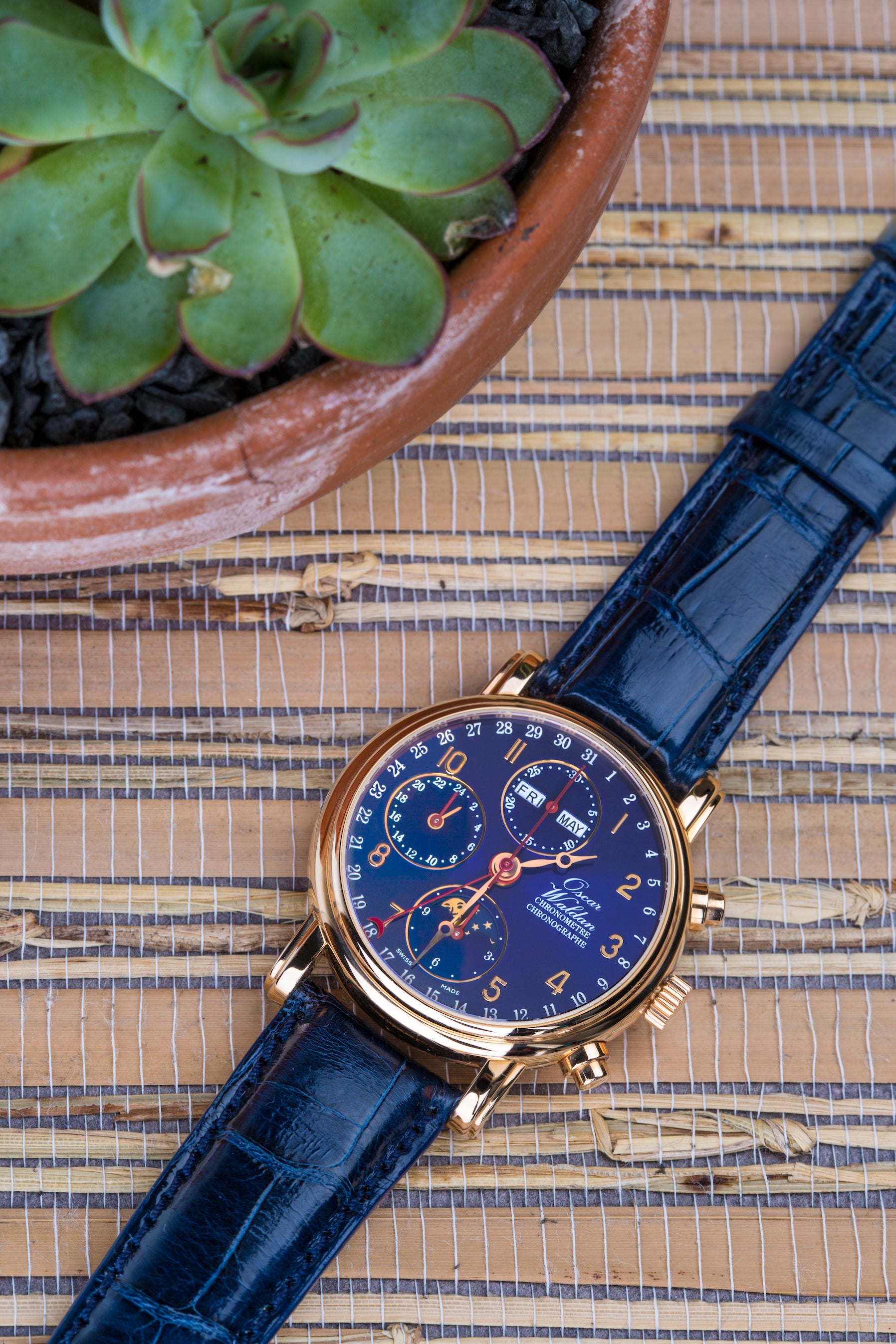 CHRONOGRAPH CHRONOMETER REF. 0195B - COBALT BLUE